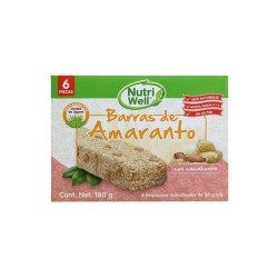 Mini Barras de Amaranto Nutri energy 15 g 1/24 Clave: 19180