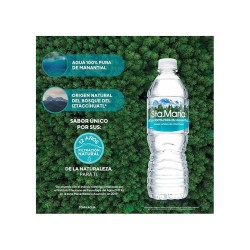 Agua Embotellada 24 Pzas de 500 ml Santa María 1/30 Clave 19182