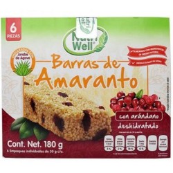Barras de Amaranto de 30 g Nutriwell 1/1 Clave: 19167