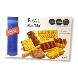 Galletas Mac´Ma Surtido Real 800 g 1/1 Clave 19450