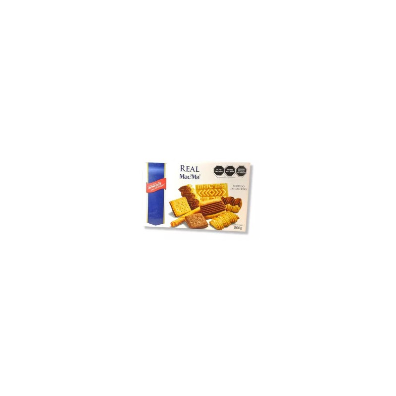 Galletas Mac´Ma Surtido Real 800 g 1/1 Clave 19450