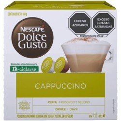 Nescafé Dolce Gusto Capuccino 1/16 Clave: 19283