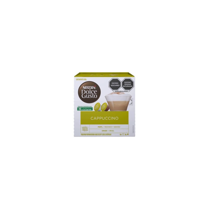 Nescafé Dolce Gusto Capuccino 1/16 Clave: 19283