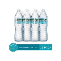 Agua Embotellada 12 Pzas de 1.5 l Santa Maria 1/12 Clave 19186