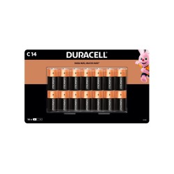 Pilas Alcalinas C 14 Pzas Duracell 1/14 Clave: 19650