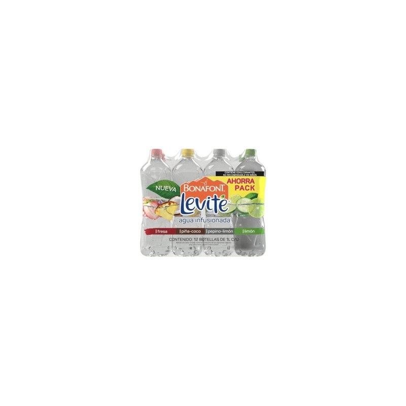 Agua de Sabor Levite de Bonafont 1 l 1/12 Clave 19187