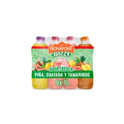 Agua de Sabor Juizzy de Bonafont 1 l 1/8 Clave 19188