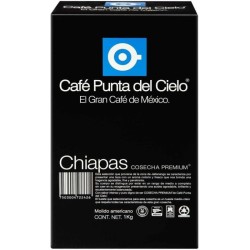 Café Molido Chiapas Punta de Cielo 1 Kg 1/1 Clave: 19290