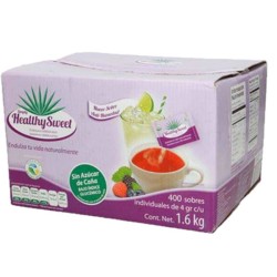 Azúcar de Agave en Sobres Healhy Sweet 400 Sobres 1/1 Clave: 19112