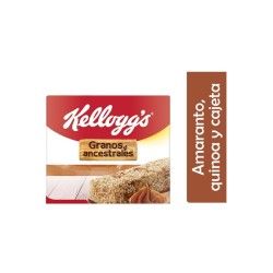 Barras de granos Ancestrales Amaranto Quinoa Cajeta Kelloggs 1/26 Clave: 19177