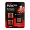 Pilas Alcalinas AA 8 Pzas + AAA 4 Pzas Duracell Quantum 1/12 Clave: 19655
