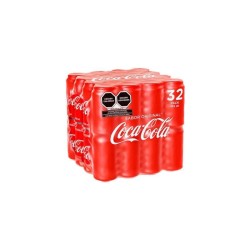 Refesco Coca Cola 32 latas de 355 ml 1/32 Clave 19194