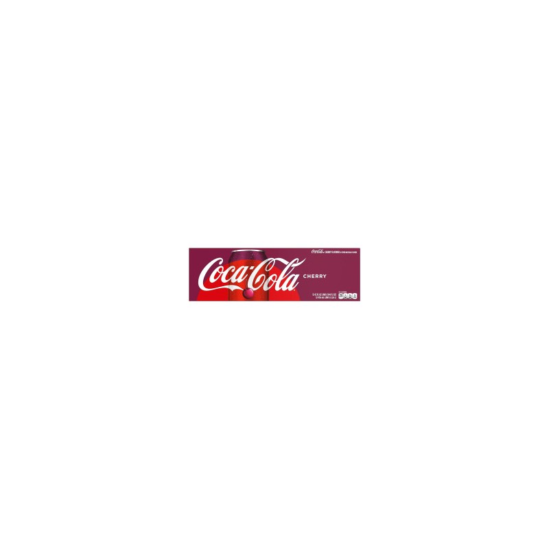 Refresco Coca Cola Cherry 12 latas de 355 ml 1/24 Clave 19195