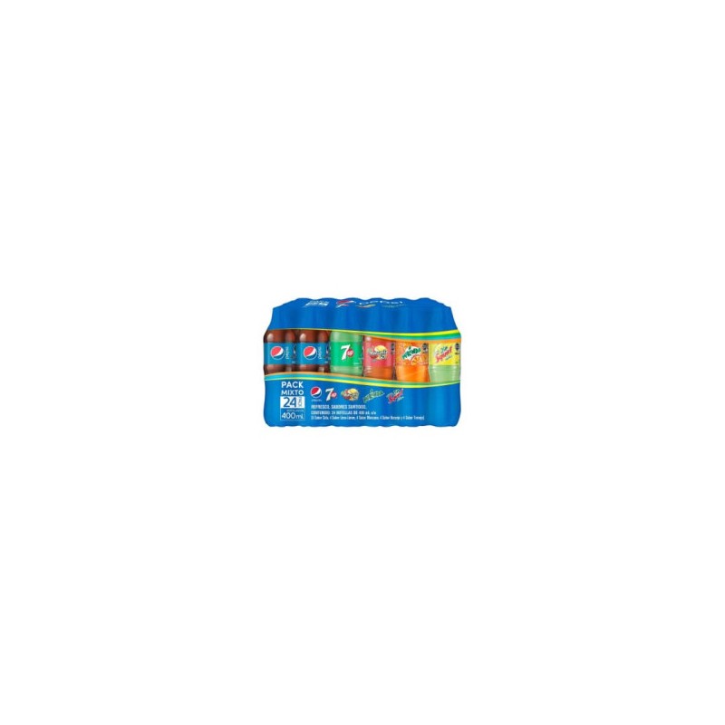 Refresco Mix de Pepsi 24 Botellas de 400 ml 1/24 Clave  19196