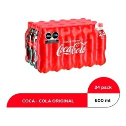 Refresco Coca Cola 24 Botellas de 600 ml 1/24 Clave 19197