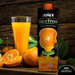 Jugo de Naranja Único Fresco 1 l Jumex 1/6 Clave: 19201
