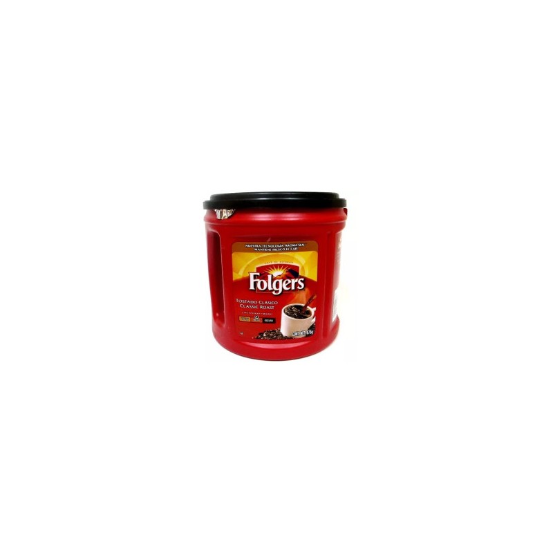 Café Molido Folgers Tostado Clásico 876 g 1/1 Clave 19305