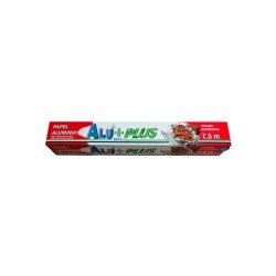 Papel Aluminio Paquete Aluplus 6/7.5 m Clave: 19411