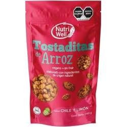 Tostaditas de Arroz con Chile Nutriwell 740 g 1/1 Clave: 19378