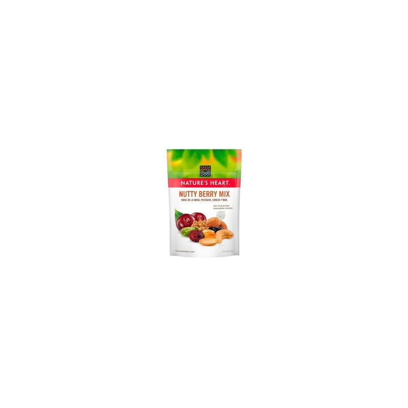 Frutas deshidratadas y nueces Natures Heart 170 g 1/1 Clave: 19380