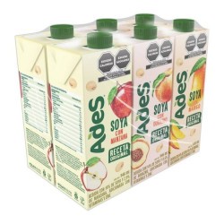 Bebida de Soya Ades 946 ml 1/6 Clave: 19208