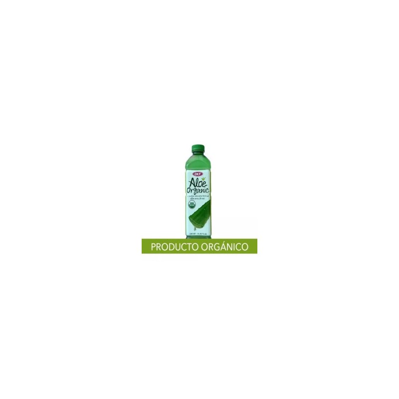 Bebida de aloe Vera orgánico Okf 1.5 l 1/3 Clave:  19210