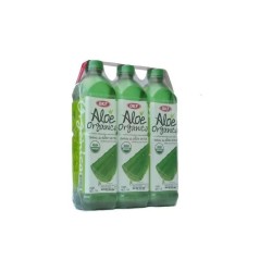 Bebida de aloe Vera orgánico Okf 1.5 l 1/3 Clave:  19210