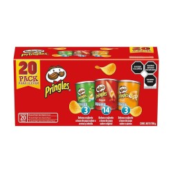 Papas deshidratadas Surtidas Pringles 40 g 1/15 Clave: 19383