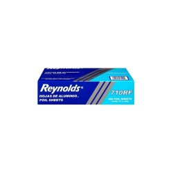 Papel Aluminio 200 Hojas de 22.8 X 27.3 cm 1/1 Clave: 19417