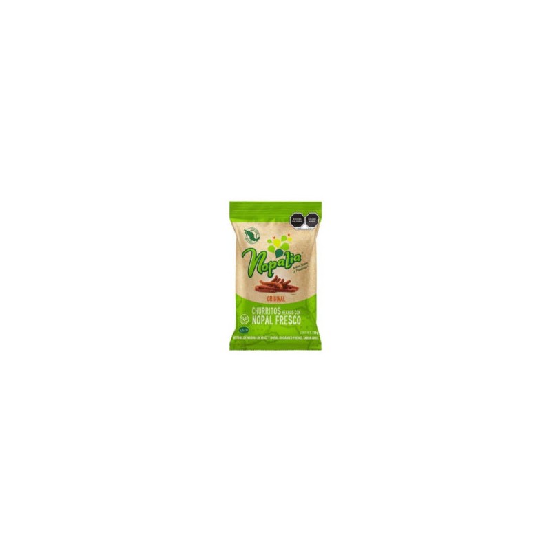 Churritos de Nopal 750 g Nopalia 1/1 Clave: 19384