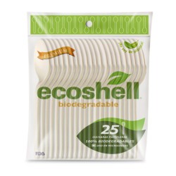 Cuchara Pastelera Biodegradable Eco Shell 1/2000 Piezas Clave: 19663