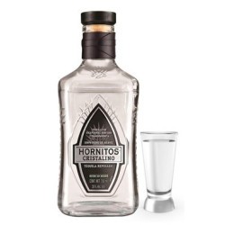 Tequila Reposado Cristalino Sauza Hornitos 750 ml 1/1 Clave: 19582