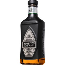 Tequila Añejo Black Barrel Sauza Hornitos 750 ml 1/1 Clave: 19583