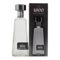 Tequila 1800 Añejo Cristalino 100% Cuervo 1.75 l 1/1 Clave: 19592