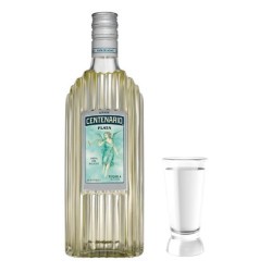 Tequila Plata Gran Centenario 700 ml 1/1 Clave: 19611