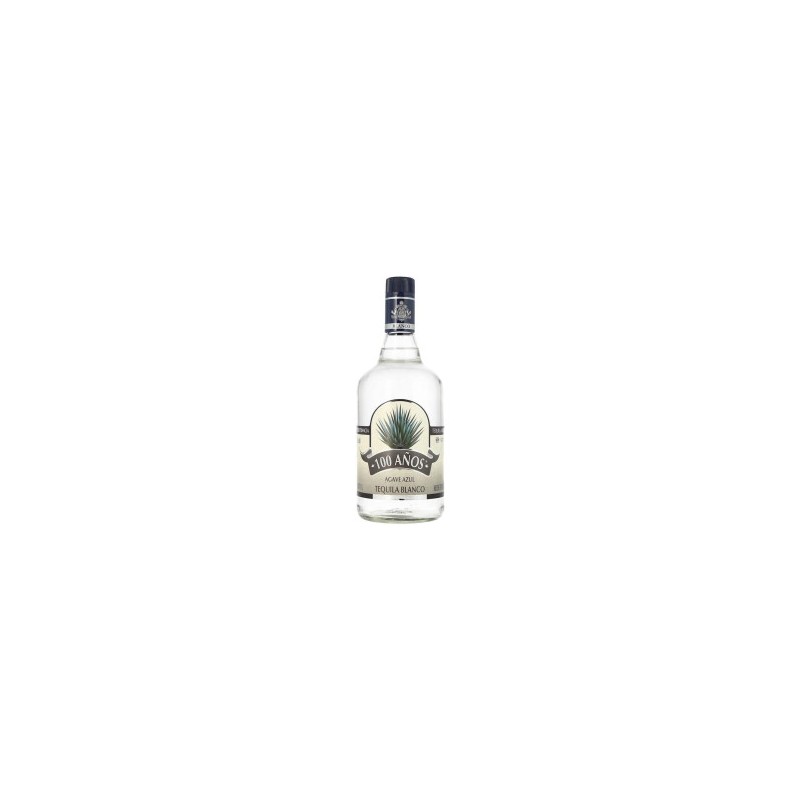 Tequila Blanco Agave Azul 100 Años 700 ml 1/1 Clave: 19631
