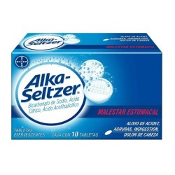 Alka Selzer Efervescentes Bicarbonato de Sodio 1/10 Clave: 10311