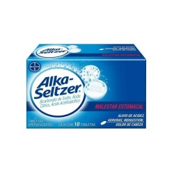 Alka Selzer Efervescentes Bicarbonato de Sodio 1/10 Clave: 10311