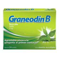 Graneodin B 10 g Sabor Menta Eucalipto 1/24 Clave: 10105