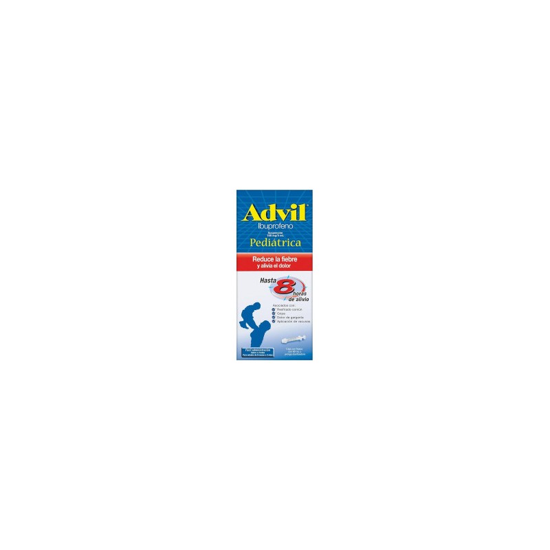 Advil Suspensión Pediátrica Sabor Frutas 60 ml 1/1 Clave: 10118