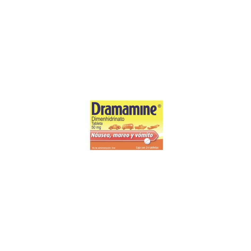 Dramamine 50 g 1/24 Clave: 10128
