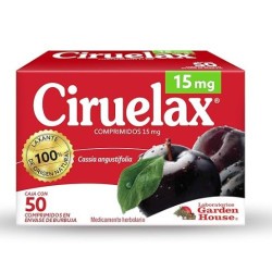 Laxante Ciruelax Comprimidos 1/50 Clave: 10325