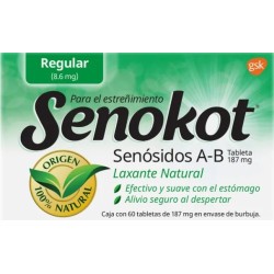 Laxante Senokot 187 g Oral 1/60 Clave: 10329