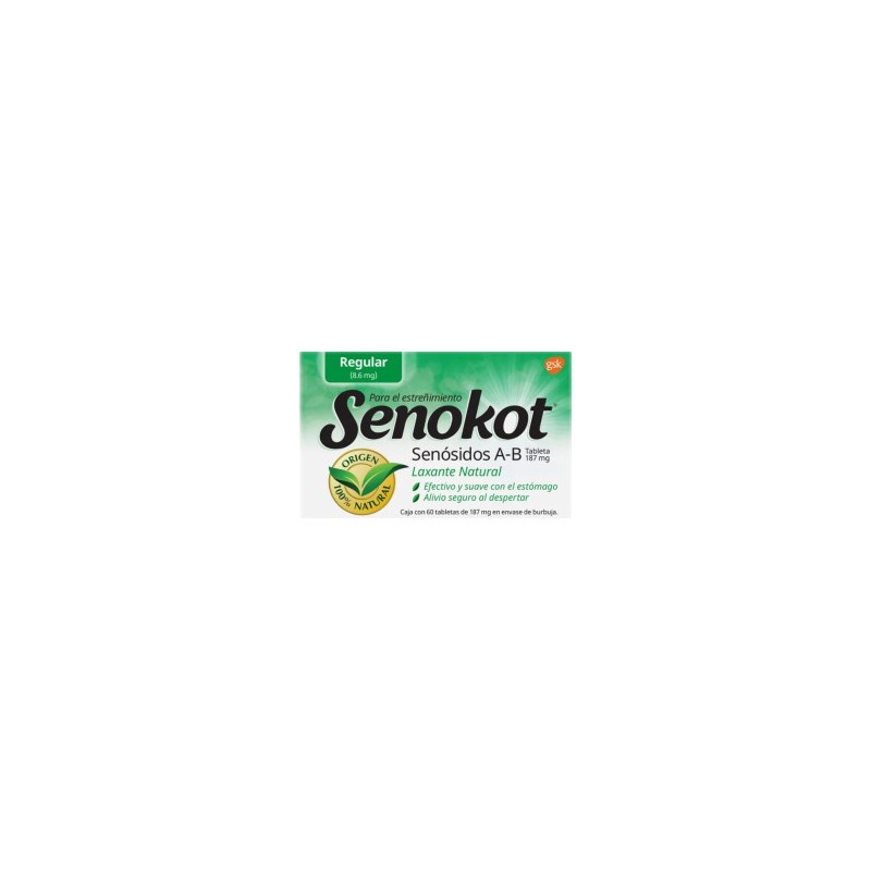 Laxante Senokot 187 g Oral 1/60 Clave: 10329