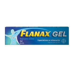 Flanax Gel Analgésico Antiinflamatorio Gel 40 g 1/1 Clave: 10246