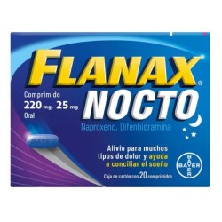 Flanax Nocto Antiinflamatorio 1/20 Clave: 10247
