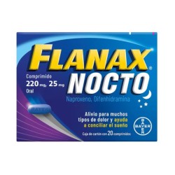 Flanax Nocto Antiinflamatorio 1/20 Clave: 10247