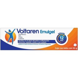 Gel Analgésico y Antiinflamatorio Voltaren Emulgel 12 Horas 50 g 1/1 Clave: 10248