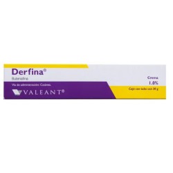 Derfina 0.01 Cutáneo 30 g Crema 1/1 Clave: 10139