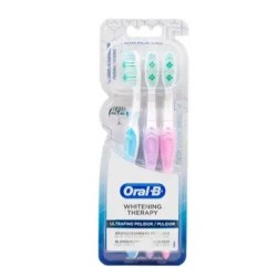 Cepillos dentales Oral-B Whitening Therapy Ultrafino Pulidor 1/3 Clave: 10154